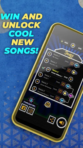 Guitar Hero Mobile: Music Game (Гитар Хиро Мобайл)  [МОД Menu] Screenshot 2