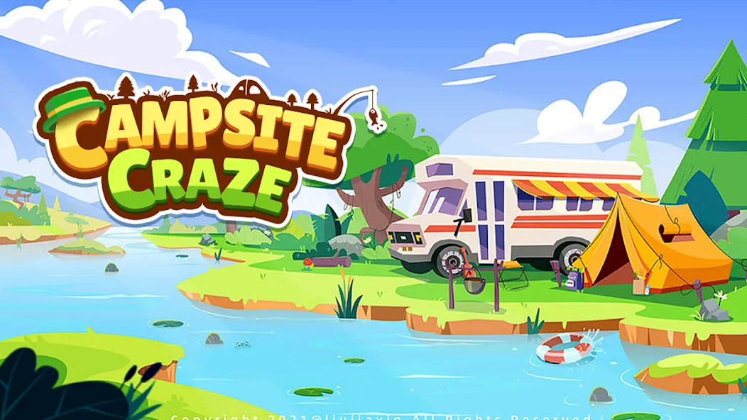 Campsite Craze: Puzzle Merge (Кемпинговая Лихорадка)  [МОД Меню] Screenshot 1