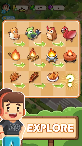 Campsite Craze: Puzzle Merge (Кемпинговая Лихорадка)  [МОД Меню] Screenshot 3