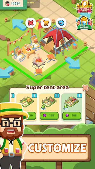 Campsite Craze: Puzzle Merge (Кемпинговая Лихорадка)  [МОД Меню] Screenshot 5