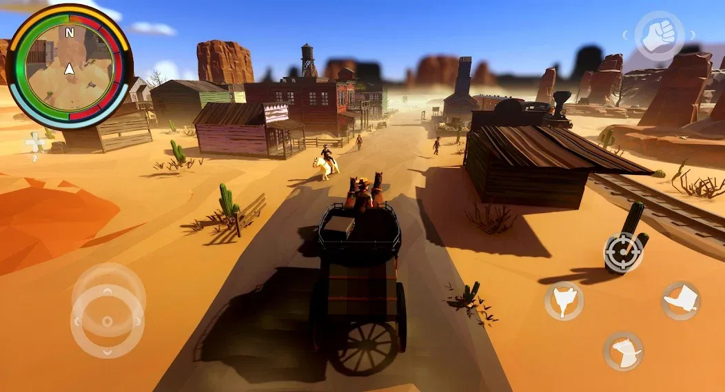 West Cowboy Western Polygon  [МОД Mega Pack] Screenshot 4