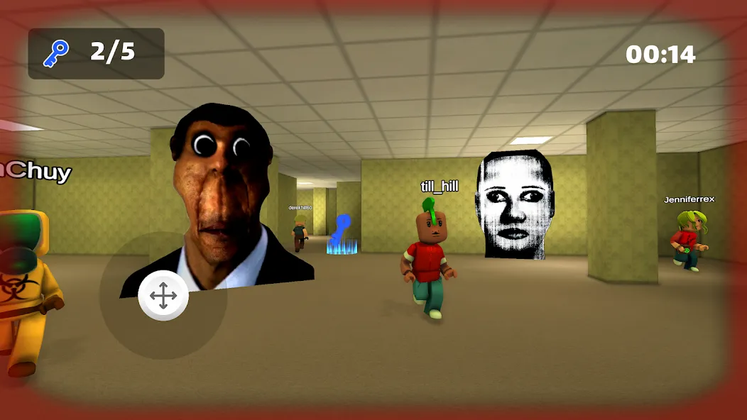 Nextbots: Obunga Chase Rooms (Некстботс)  [МОД Menu] Screenshot 3