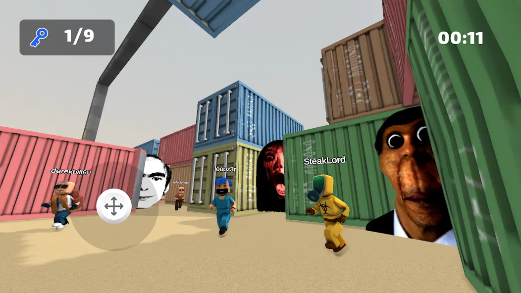 Nextbots: Obunga Chase Rooms (Некстботс)  [МОД Menu] Screenshot 5