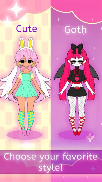 Moon's Closet dress up game  [МОД Меню] Screenshot 3