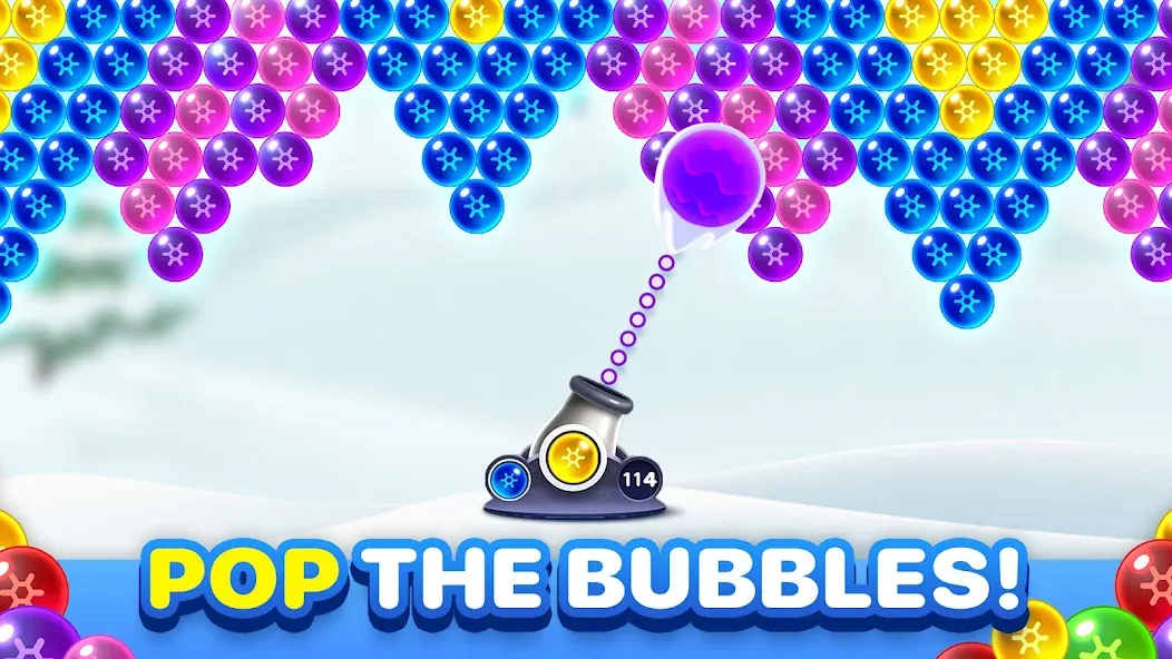 Bubble Pop Games: Shooter Cash  [МОД Много монет] Screenshot 1