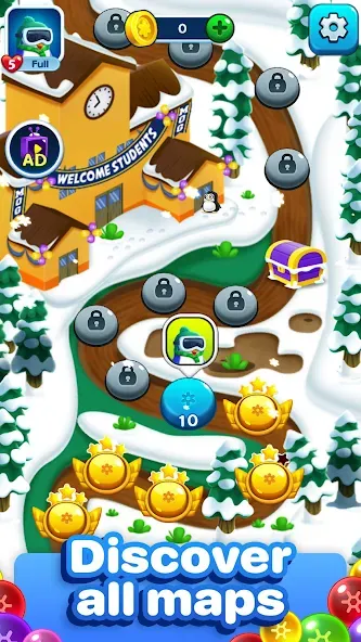 Bubble Pop Games: Shooter Cash  [МОД Много монет] Screenshot 5