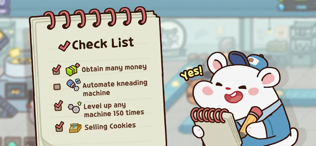 Hamster Cookie Factory  [МОД Unlocked] Screenshot 3