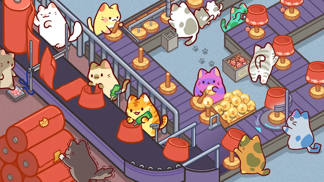 Kitty Cat Tycoon (Китти Кэт Тайкун)  [МОД Бесконечные деньги] Screenshot 2