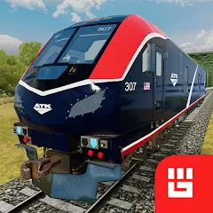 Скачать взлом Train Simulator PRO USA (Трейн Симулятор ПРО США)  [МОД Бесконечные деньги] - последняя версия apk на Андроид