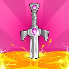 Взломанная Sword Melter (Сворд Мелтер)  [МОД Бесконечные монеты] - полная версия apk на Андроид