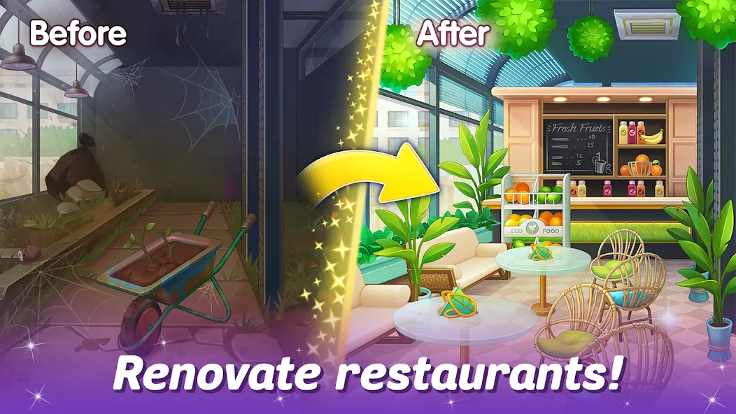 Cooking Live - restaurant game (Кукинг Лайв)  [МОД Много денег] Screenshot 2