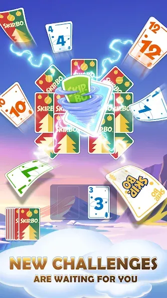 Skip-Bo (кип)  [МОД Бесконечные деньги] Screenshot 3