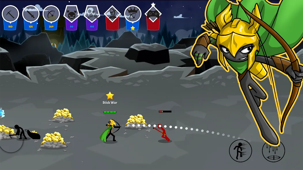 Stick War: Saga (Стик Вар 3)  [МОД Меню] Screenshot 5