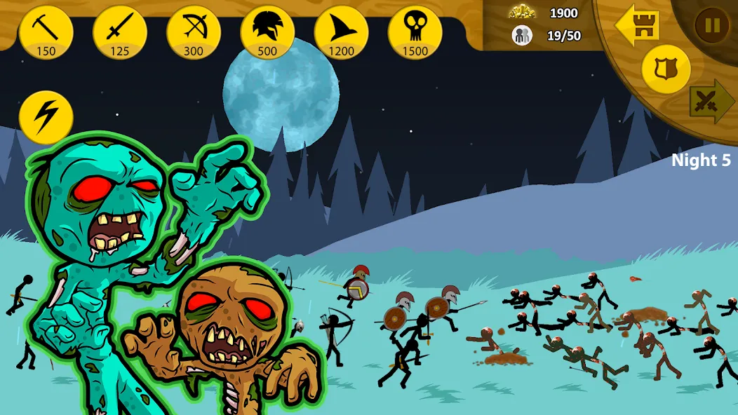 Stick War: Legacy (Стик Вар)  [МОД Много монет] Screenshot 2