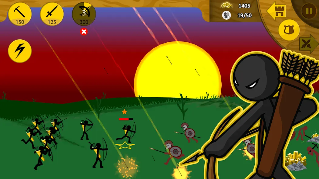 Stick War: Legacy (Стик Вар)  [МОД Много монет] Screenshot 3