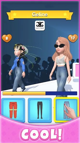 Catwalk Battle - Dress up! (Кэтволк Баттл)  [МОД Mega Pack] Screenshot 5