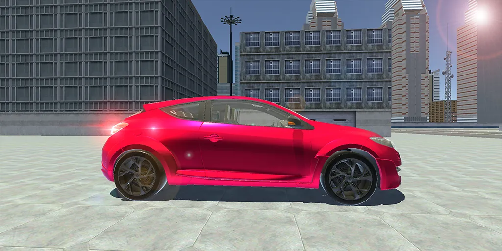 Megane Drift Simulator (Мегане Дрифт Симулятор)  [МОД Много монет] Screenshot 3