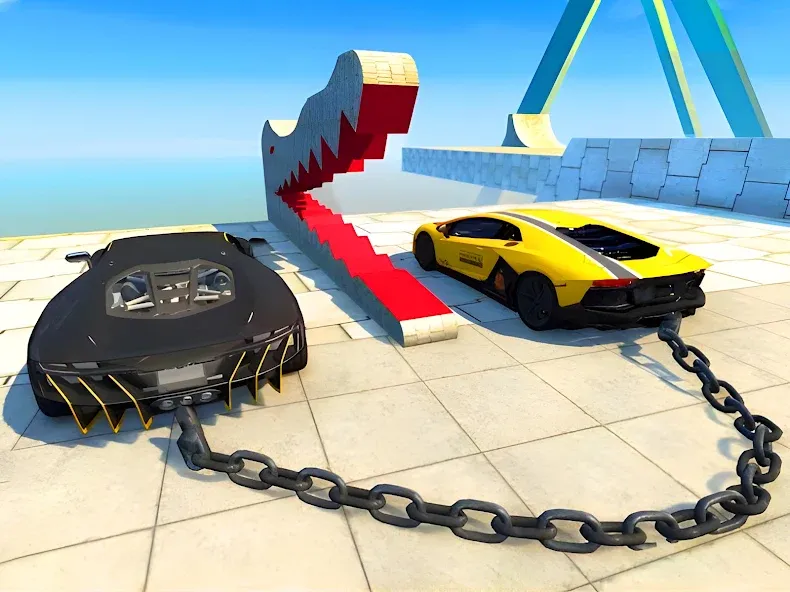 Stunt Car Crash (Стант Кар Краш)  [МОД Menu] Screenshot 5