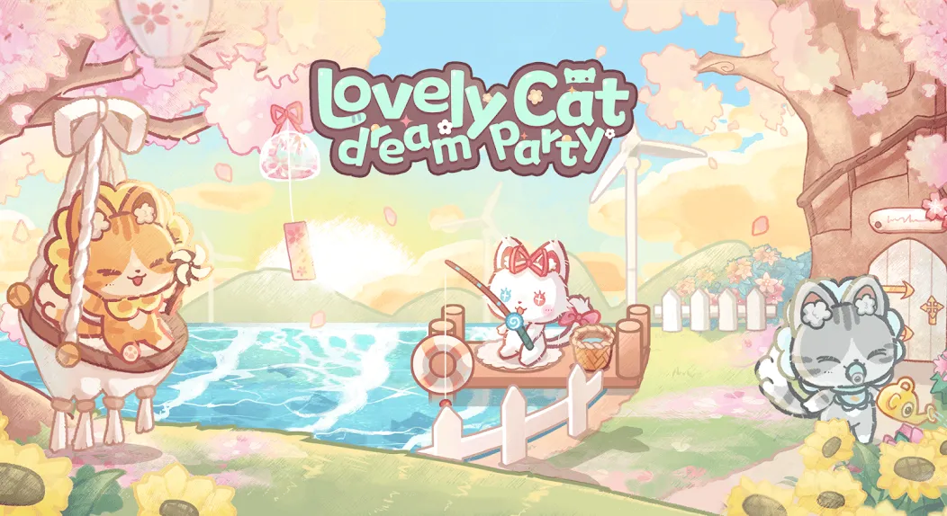 Lovely cat dream party (Лавли кэт дрим пати)  [МОД Много денег] Screenshot 5