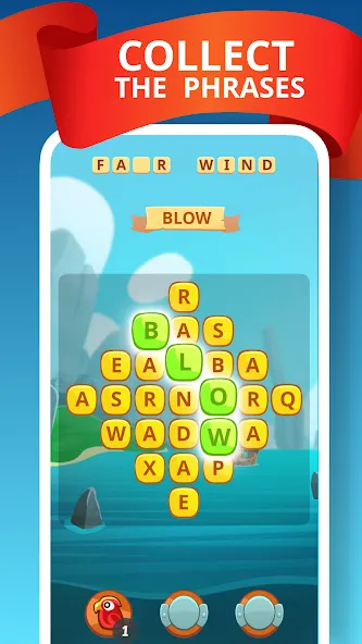 Word Treasure Hunt  [МОД Много монет] Screenshot 2