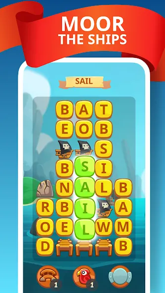 Word Treasure Hunt  [МОД Много монет] Screenshot 3