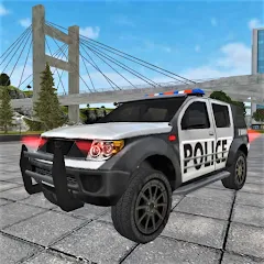 Скачать взломанную Miami Crime Police (Майами Крайм Полис)  [МОД Menu] - последняя версия apk на Андроид