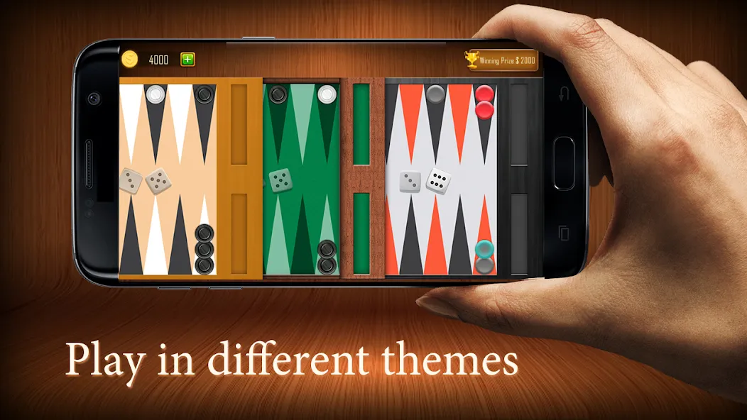 Backgammon board game - Tavla  [МОД Бесконечные монеты] Screenshot 2