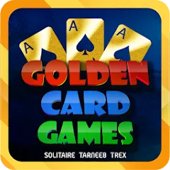 Взломанная Golden Card Games Tarneeb Trix (Голден Кард Геймс Тарниб Трикс)  [МОД Mega Pack] - последняя версия apk на Андроид