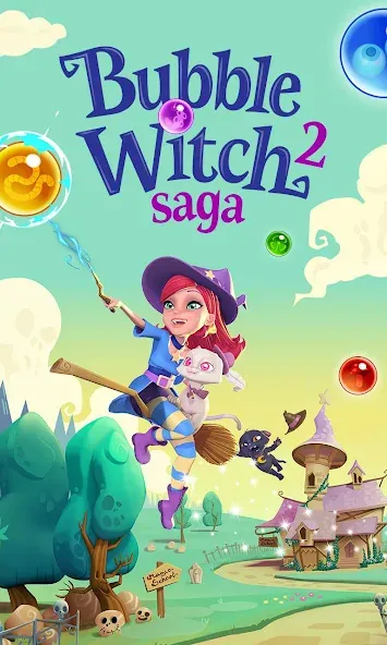 Bubble Witch 2 Saga (Бабл Витч 2 Сага)  [МОД Много денег] Screenshot 5