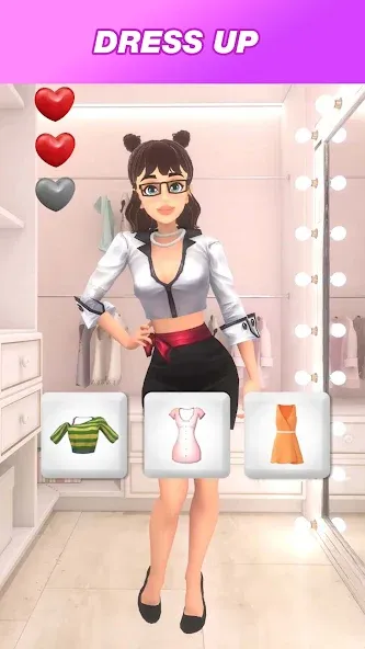 Become an Office Queen (Станьте королевой офиса)  [МОД Много монет] Screenshot 3