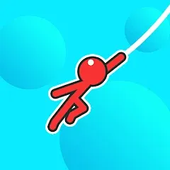 Скачать взломанную Stickman Hook  [МОД Unlimited Money] - последняя версия apk на Андроид