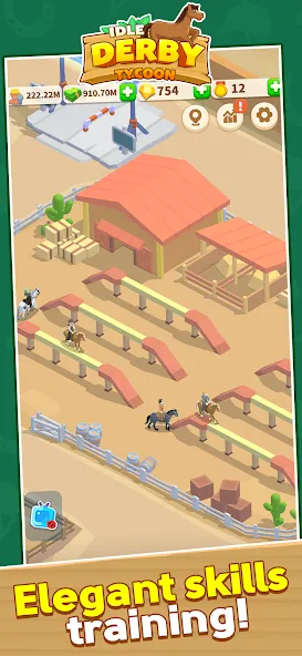 Idle Derby Tycoon (Айдл Дерби Тайкун)  [МОД Menu] Screenshot 4