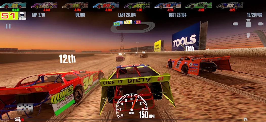 Stock Car Racing (ток Кар Гонки)  [МОД Все открыто] Screenshot 2