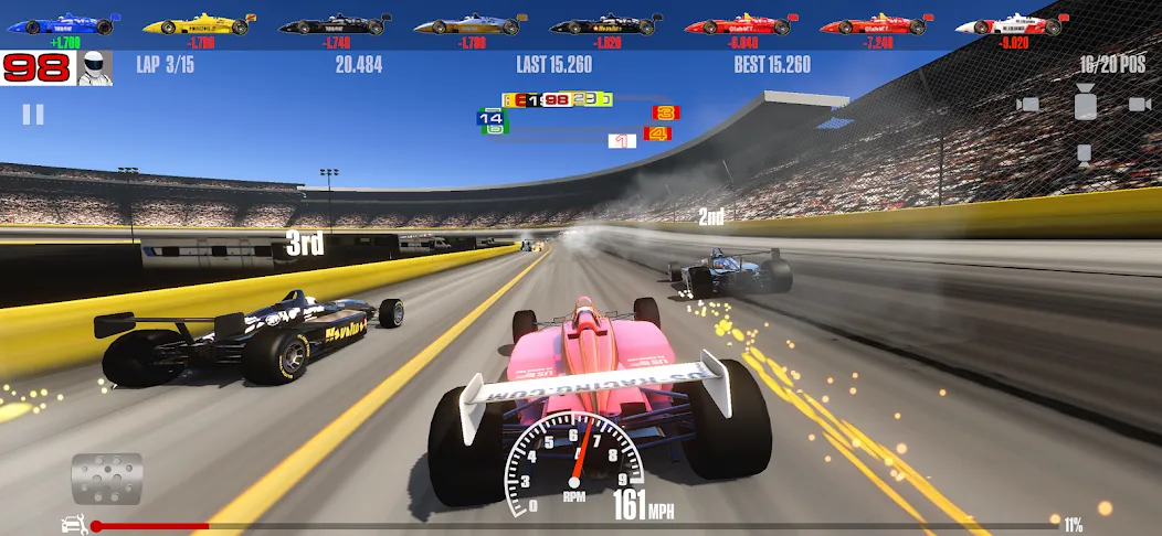 Stock Car Racing (ток Кар Гонки)  [МОД Все открыто] Screenshot 4