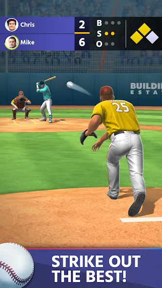 Baseball: Home Run Sports Game (Бейсбол)  [МОД Все открыто] Screenshot 3