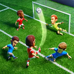 Скачать взломанную Mini Football - Mobile Soccer (Мини Футбол)  [МОД Много монет] - полная версия apk на Андроид