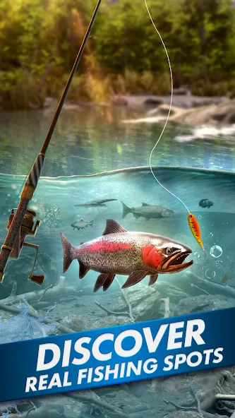 Ultimate Fishing! Fish Game  [МОД Много денег] Screenshot 3