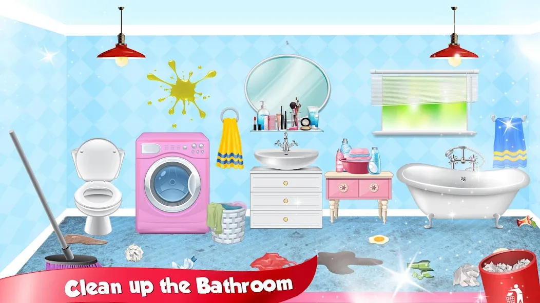 Girl Doll House Design & Clean  [МОД Все открыто] Screenshot 2