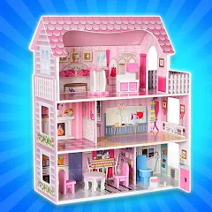 Скачать взломанную Girl Doll House Design & Clean  [МОД Все открыто] - последняя версия apk на Андроид