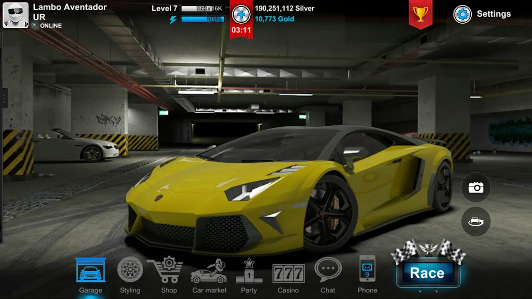 Tuner Life Online Drag Racing (Тюнер Лайф)  [МОД Много монет] Screenshot 2