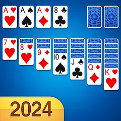 Взломанная Solitaire Card Game (Солитер карточная игра)  [МОД Unlocked] - последняя версия apk на Андроид