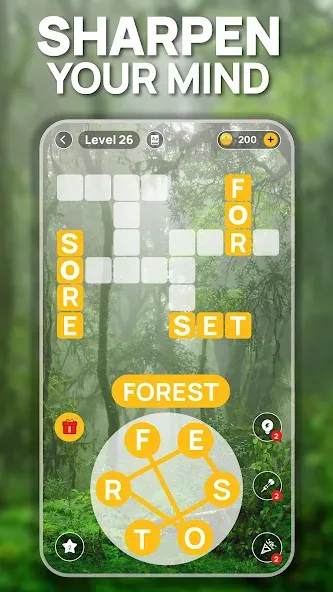 Word Scenery: Crossword (Ворд Трип)  [МОД Unlimited Money] Screenshot 2