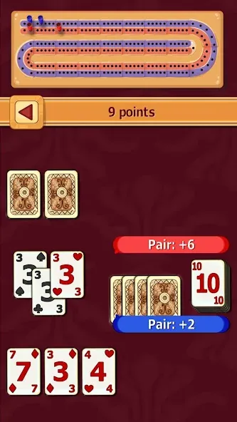 Cribbage (Криббидж)  [МОД Много монет] Screenshot 2