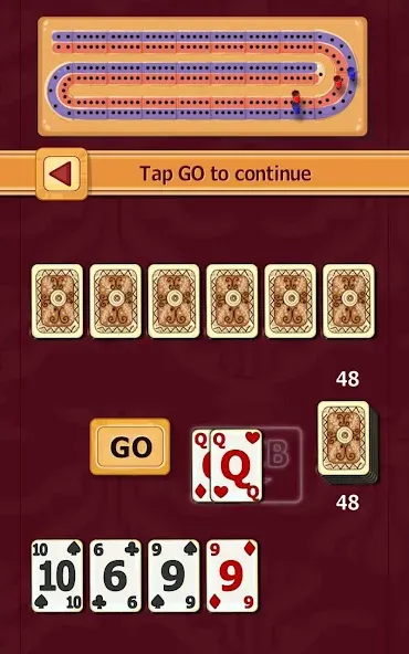 Cribbage (Криббидж)  [МОД Много монет] Screenshot 5