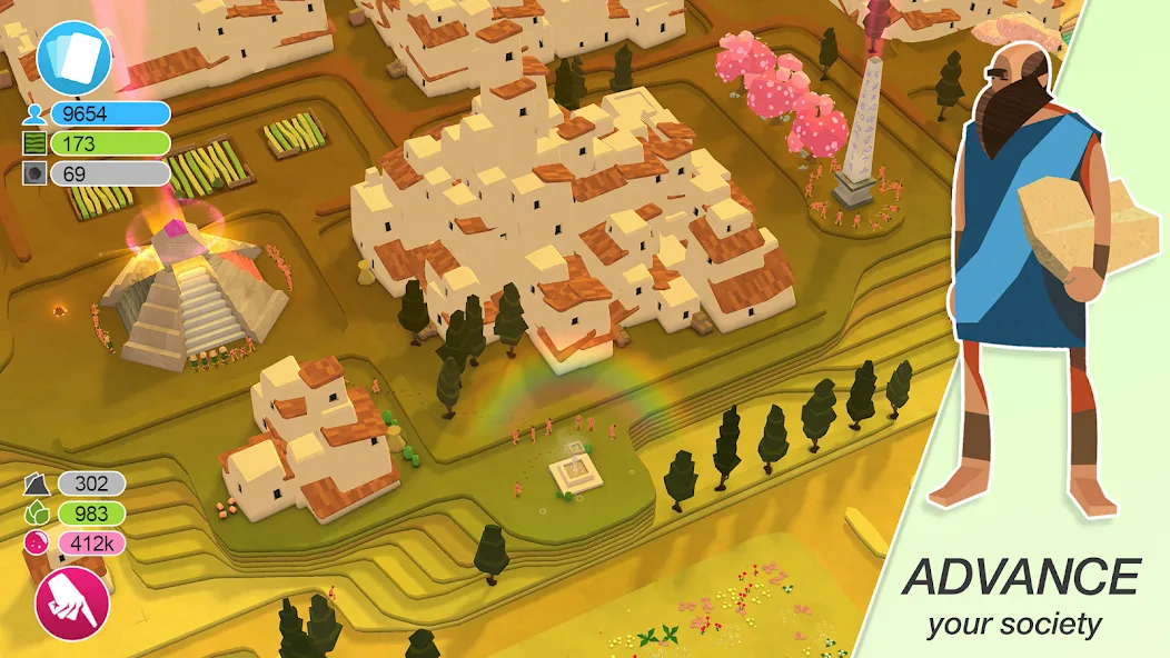 Godus (Годус)  [МОД Много денег] Screenshot 2