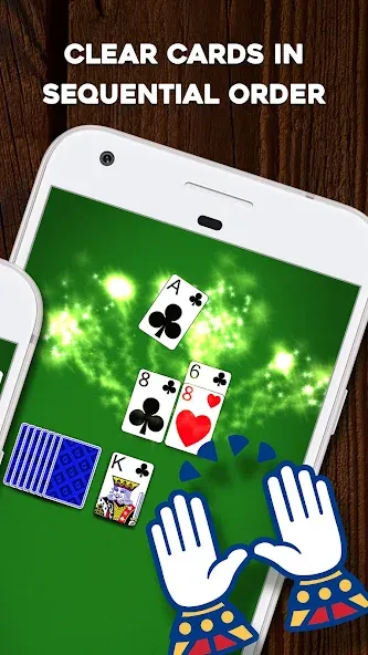 Crown Solitaire: Card Game (Краун Солитер)  [МОД Меню] Screenshot 2