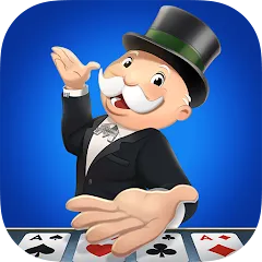 Взломанная MONOPOLY Solitaire: Card Games (Монополия Солитер)  [МОД Menu] - последняя версия apk на Андроид