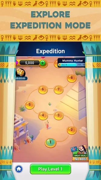 Pyramid Solitaire - Card Games (Пирамида Солитер)  [МОД Unlocked] Screenshot 1