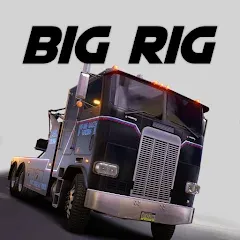 Взломанная Big Rig Racing: Drag racing (Биг Риг Рейсинг)  [МОД Много монет] - последняя версия apk на Андроид