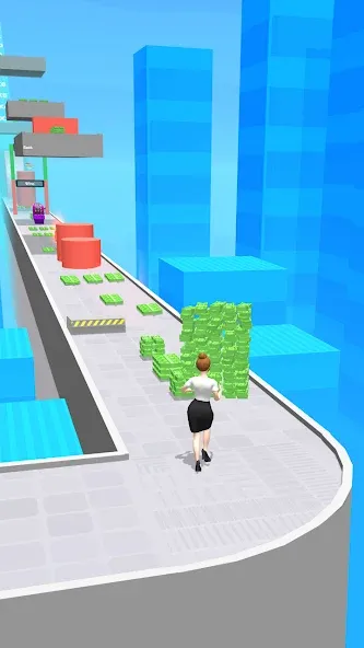 Money Run 3D (Мани Ран 3Д)  [МОД Меню] Screenshot 3